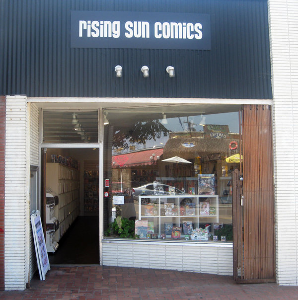 Rising Sun Comics in Pacific Beach offers graphic novels, and manga