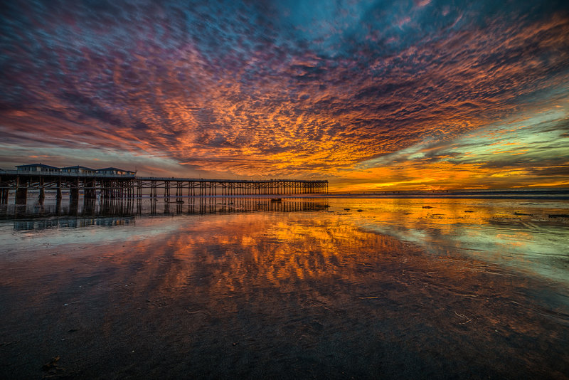 What makes San Diego sunsets so spectacular in the winter? The reason is the season