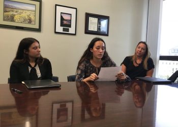 La Jolla students speak about immigration advocacy at Sen. Feinstein's office