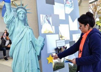 Pedestrian safety enforcement/education detail in San Diego on Jan. 31