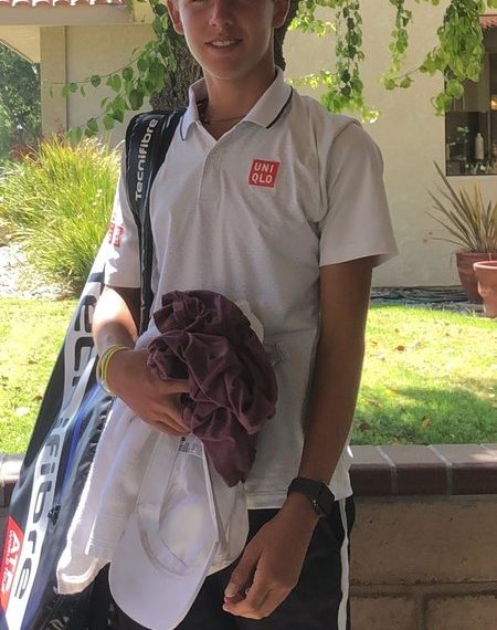 Svajda serving up name for himself on tennis circuit