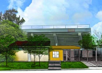 Dedication marks unveiling of vibrant new field, state-of-the-art weight room