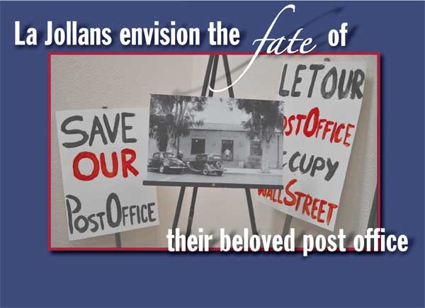 La Jollans envision the fate of beloved post office