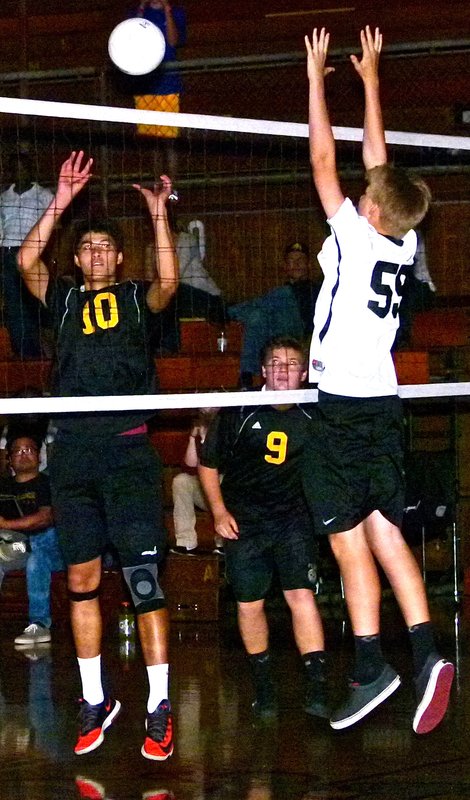 Volleyball team spikes another league title