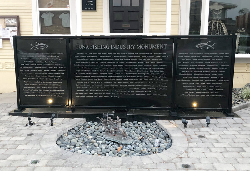 Tuna fishing industry monument pays homage to those who served