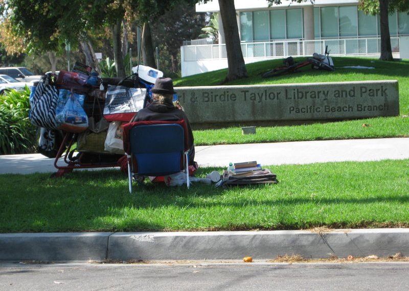 Transients: a thorny dilemma for cops, neighbors, PB library