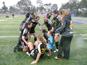 Pointer girls win first-ever league soccer title