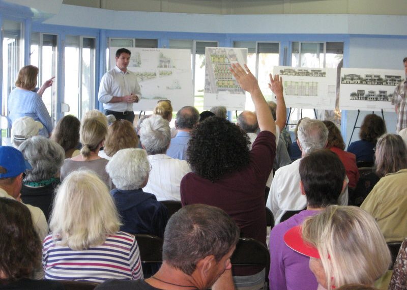 Tough questions on planned condo project