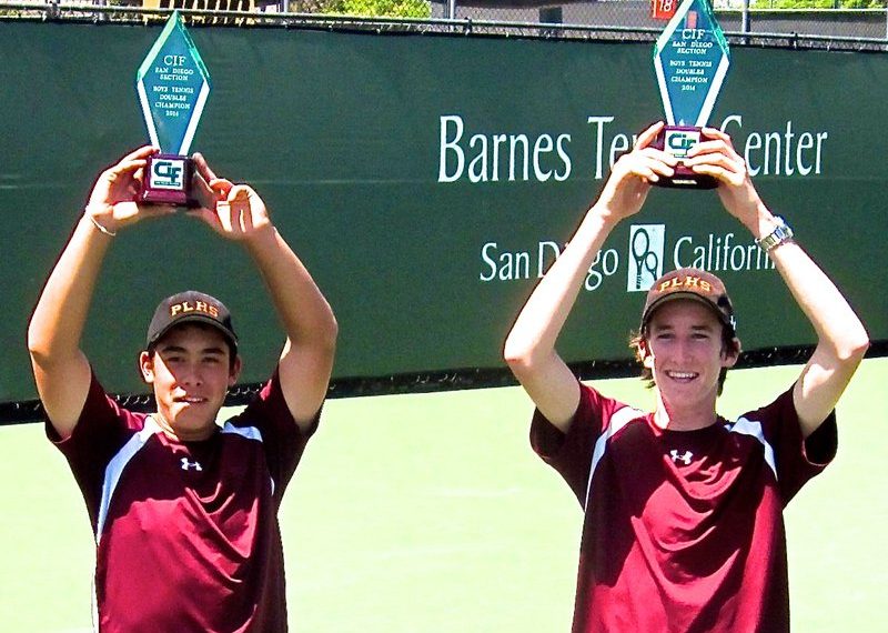 Two PLHS netters finish dominant season as CIF champs in doubles