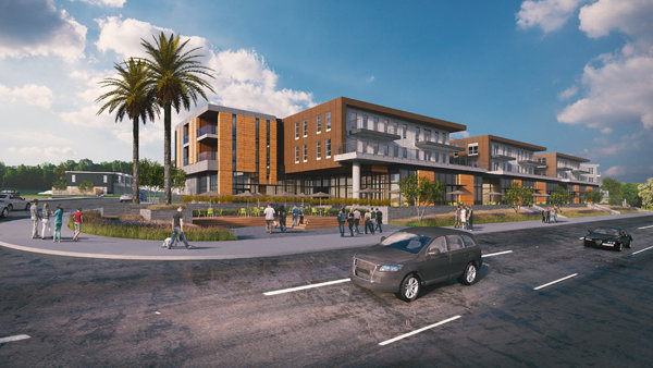 Luxury apartments, retail space coming to Mission Bay Drive