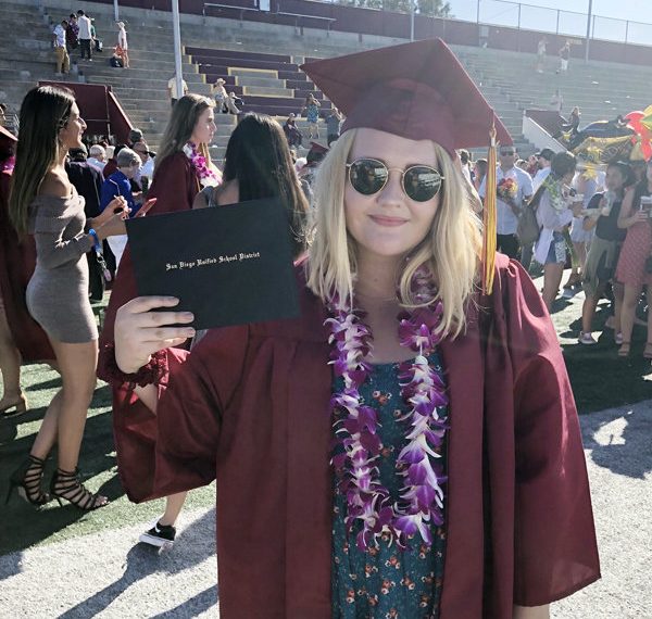 Creative arts student receives Rebecca Lenci scholarship at Point Loma High