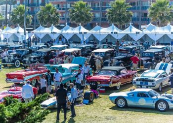 French Curves' shape 12th annual Concours d'Elegance