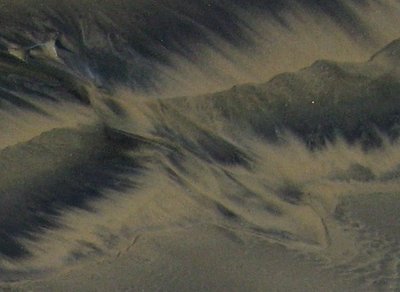 Tidelines: Beaches are canvases for fine-grain sand art