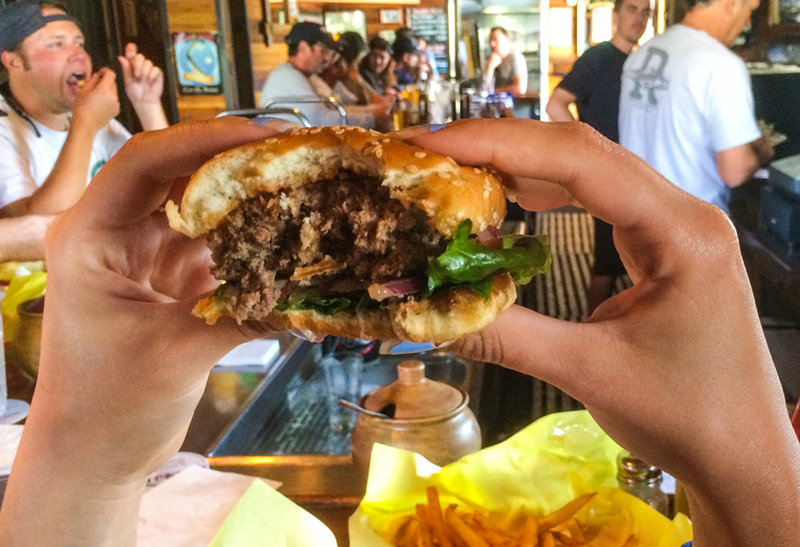 May is National Hamburger Month: Binging on beef, bacon and buns at the beach