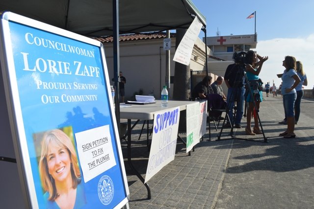 Zapf leads public charge to restore the Plunge to working order