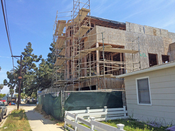 House construction at Ebers and Greene at a standstill