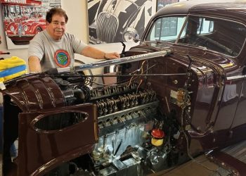 La Jolla resident preps one-of-a-kind Cadillac for upcoming Concours d’Elegance