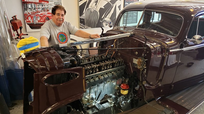 La Jolla resident preps one-of-a-kind Cadillac for upcoming Concours d’Elegance