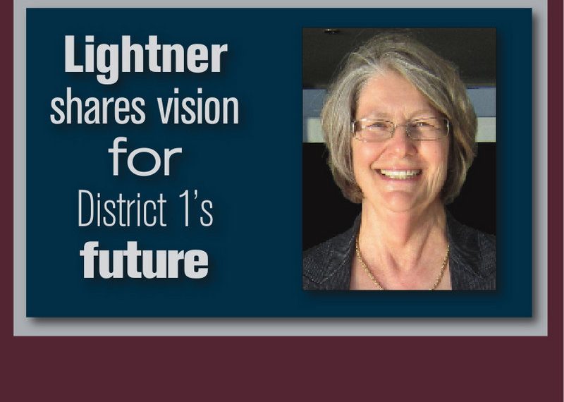 Lightner shares vision for District 1’s future