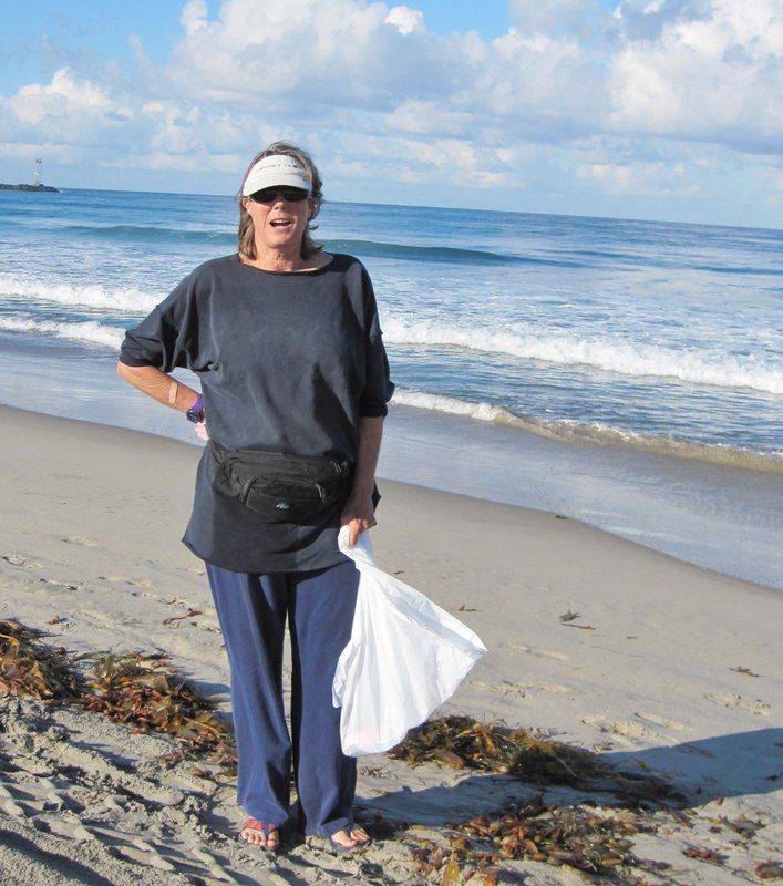 MB woman turns beach trash into art; breathes new life into other discards