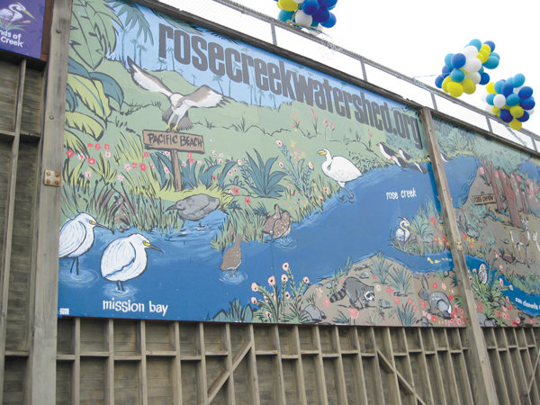 Rose Creek mural unveiled