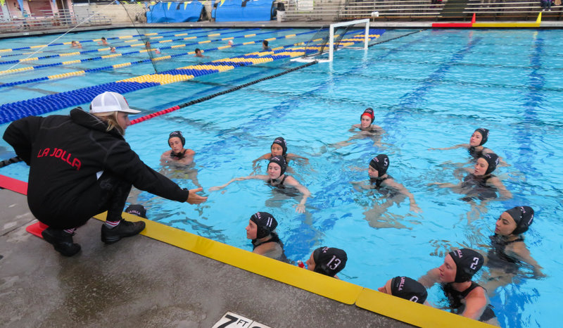 LJHS girls water polo: 7 and 7 does the trick