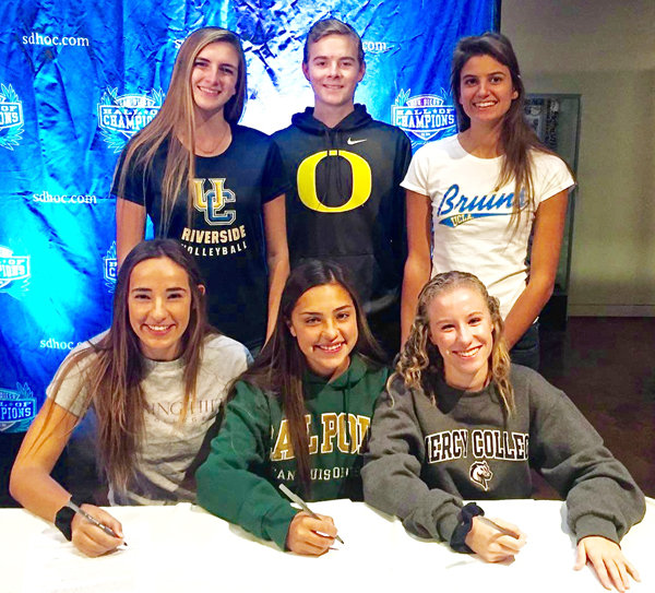 Six Point Loma High athletes sign letters of intent