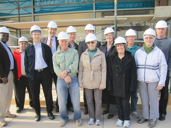 View from 52: U.C. leaders get a sneak peek at UTC’s facelift