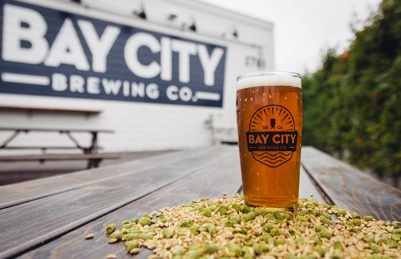 Crafts and Drafts block party at Bay City Brewing in Point Loma