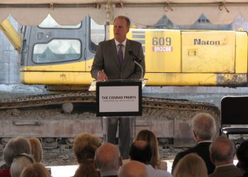 Music Society breaks ground for Conrad expansion