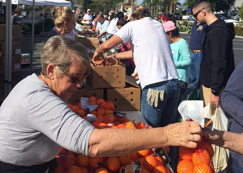 Saint Brigid Parish, San Diego Food Bank helping feed families in Pacific Beach