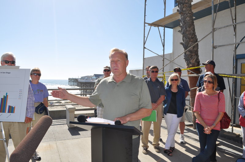 Sidewalk café application denied by planners for 710 Beach Club