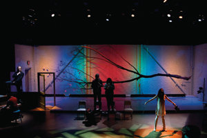 A unique sculpture sails into UCSD