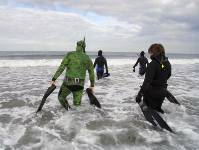 Freedivers do it ‘au naturel’