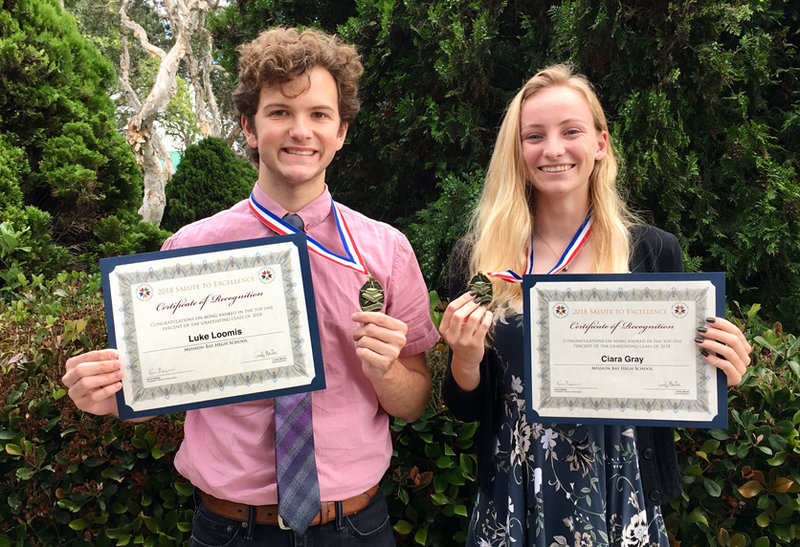 Mission Bay valedictorian and salutatorian ready for next-level opportunities