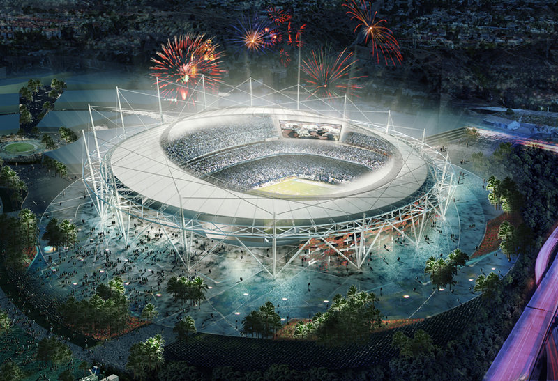 CSAG unveils funding plan for new multi-use Chargers stadium