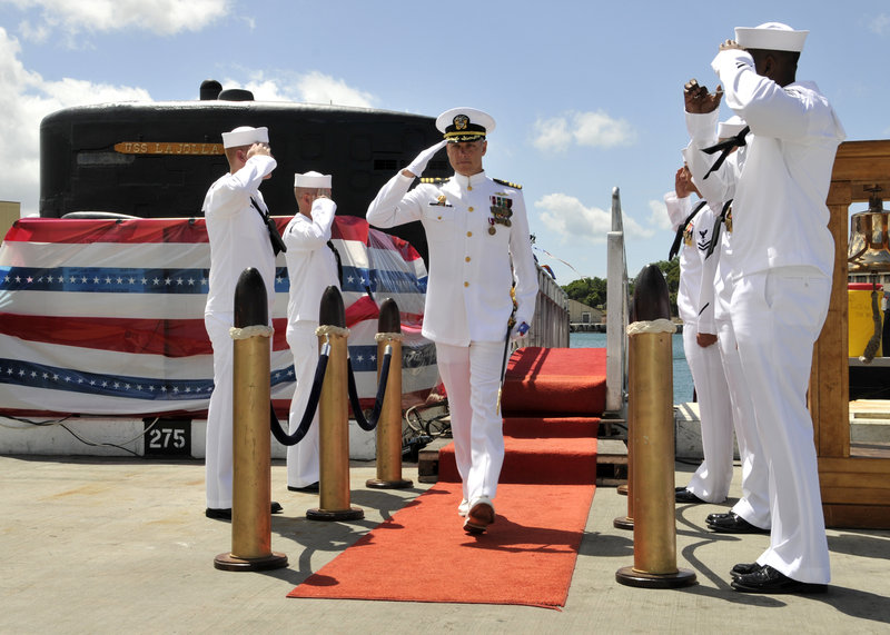 La Jolla’s Navy namesake changes command