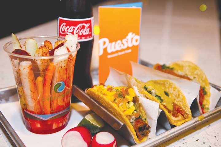 The best of both sides of the border converge on the village