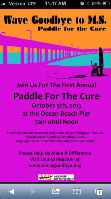 Inaugural fundraising paddle for M.S. cure set for Oct. 5 in OB