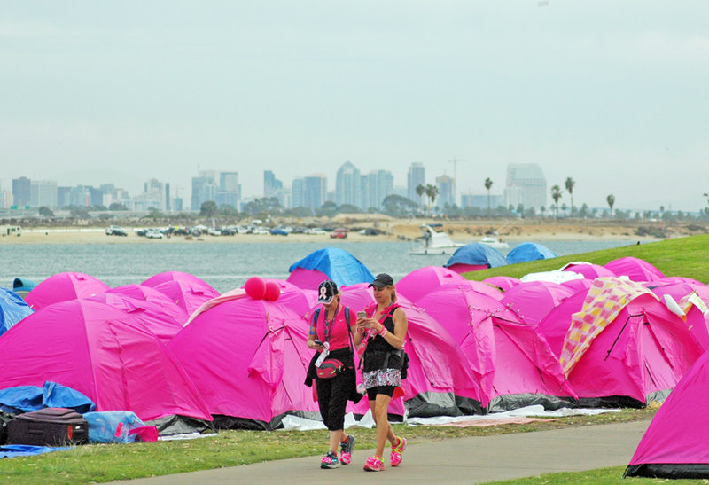 Plenty of pink will walk through Pacific and Mission beaches during Susan G. Komen’s 3-Day event