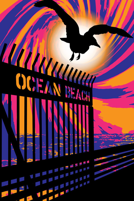 Fresh, new Ocean Beach logo wins T-shirt design contest