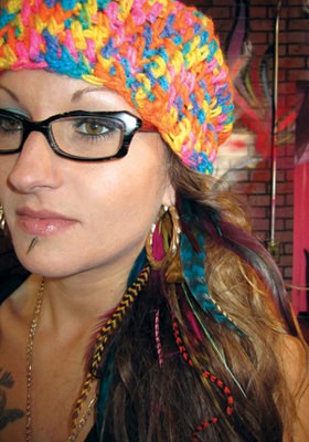 Local salon gives La Jolla ladies proud peacock locks