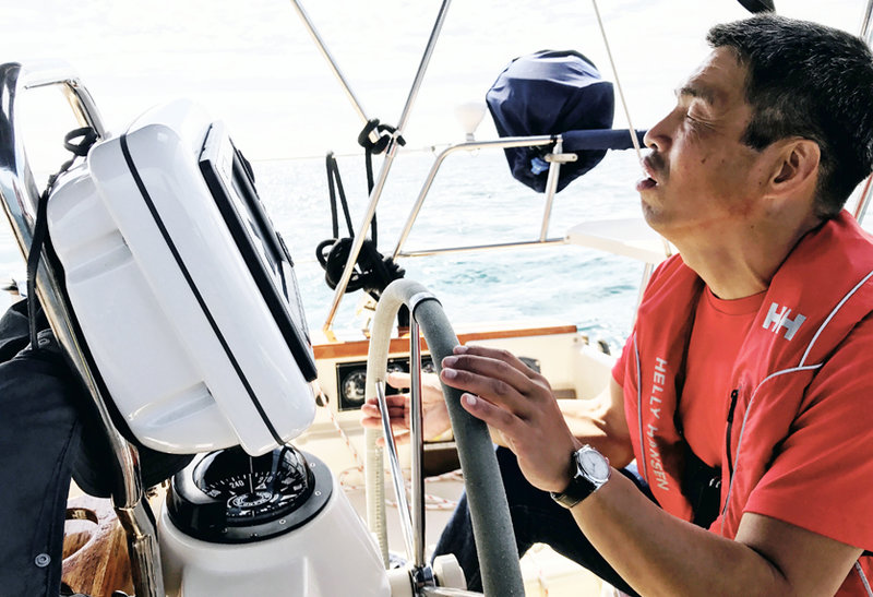 Blind sailor plans to navigate Pacific Ocean from Harbor Island to Fukushima