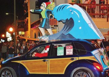 OB Holiday Parade to feature a wedding and family of grand marshalls