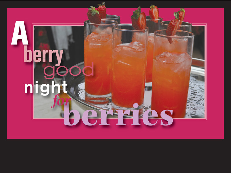 A berry good night for berries