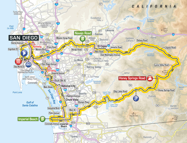 Amgen Tour of California to start, finish in Mission Bay