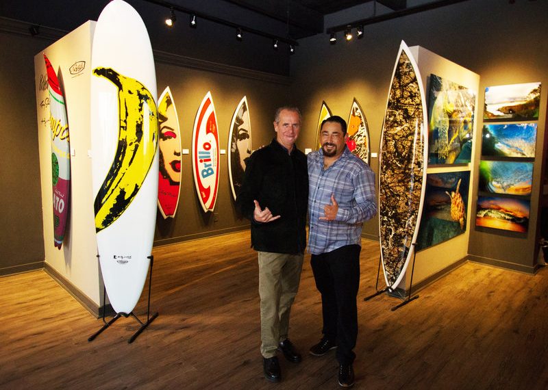 Pop art meets high-performance surf design