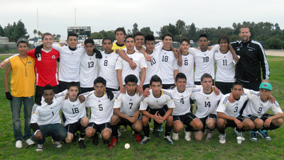 MBHS boys soccer kicking from scratch