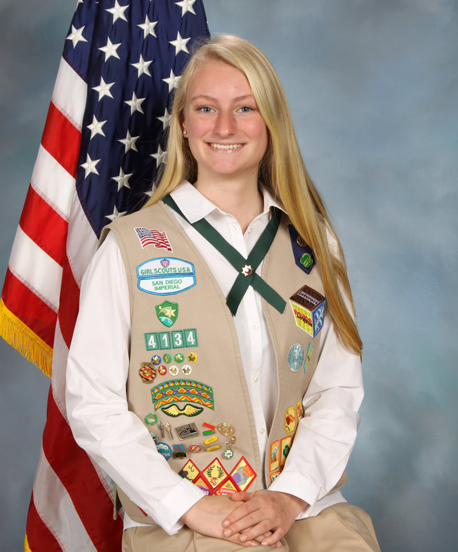 La Jolla Girl Scouts earn Girl Scout Gold Award