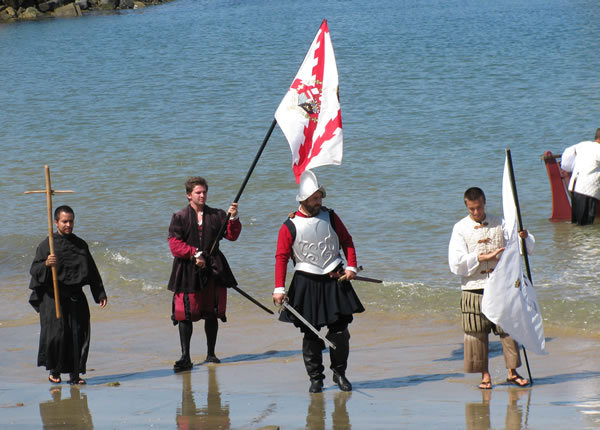 Cabrillo Festival and re-enactment at Ballast Point